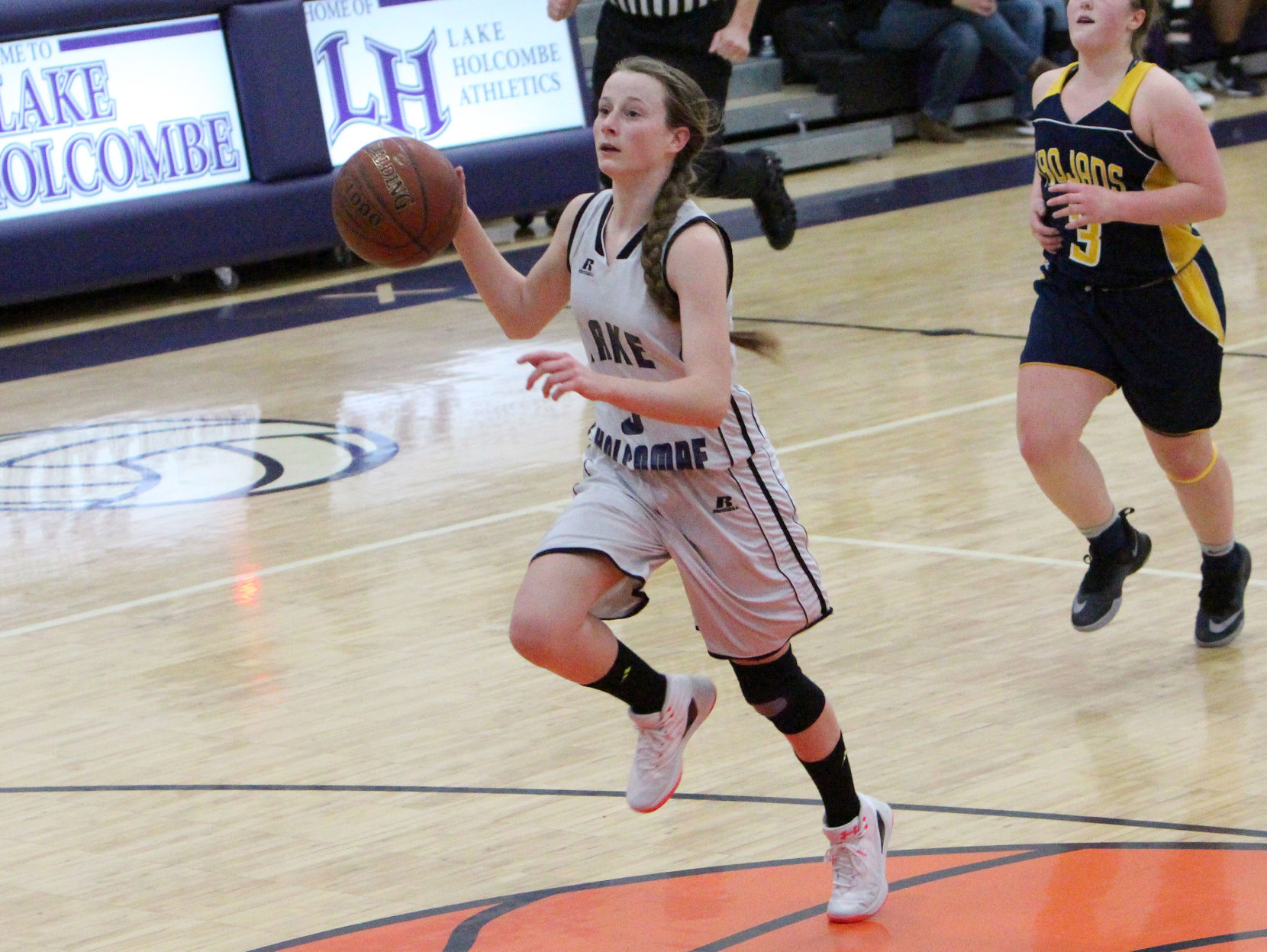 New Auburn at Lake Holcombe girls basketball 2-13-18